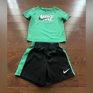 Nike Green Dri-FIT Toddler Outfit